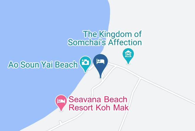 Amphoe Ko Kut - Koh Mak Resort Maps