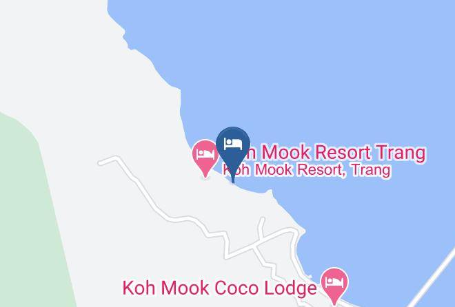 Amphoe Kantang - Koh Mook Garden Resort & Dada Restaurant Maps