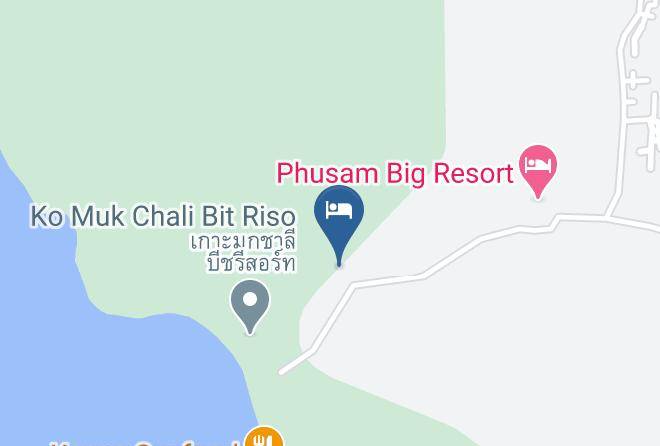 Koh Mook Hadfarang Bangalow Map
