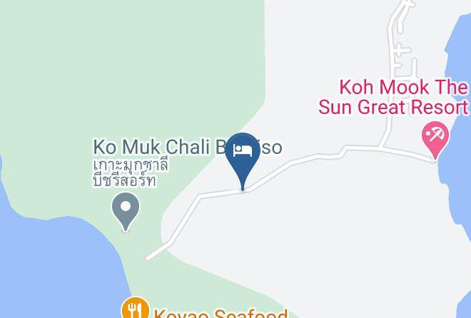Amphoe Kantang - Koh Mook Kookkai Bungalows Maps