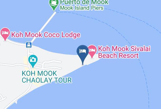 Amphoe Kantang - Koh Mook Pawapi Beach Resort Maps