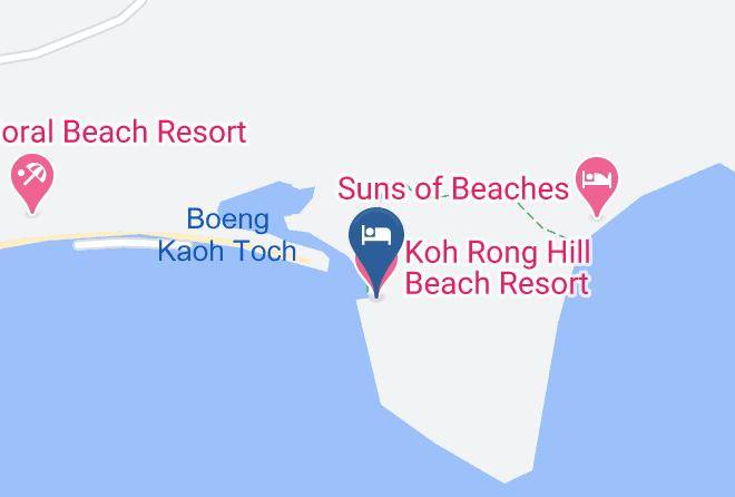 Preah Sihaknuk Town - Koh Rong Hill Beach Resort Maps