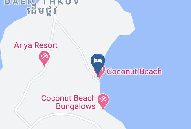 Preah Sihaknuk Town - Koh Rong Resort Maps