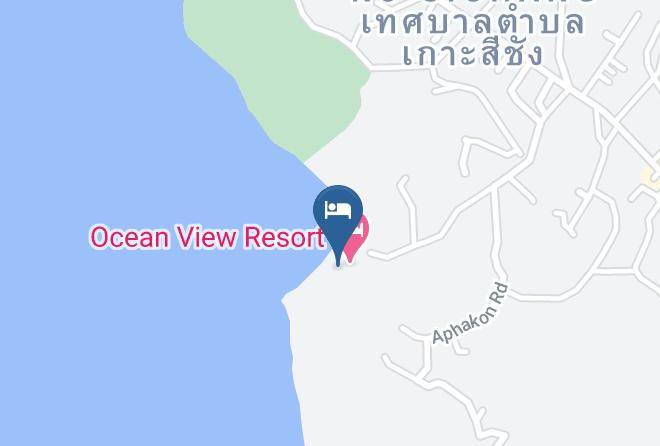 Ko Sichang District - Koh Sichang Unseen Resort Maps