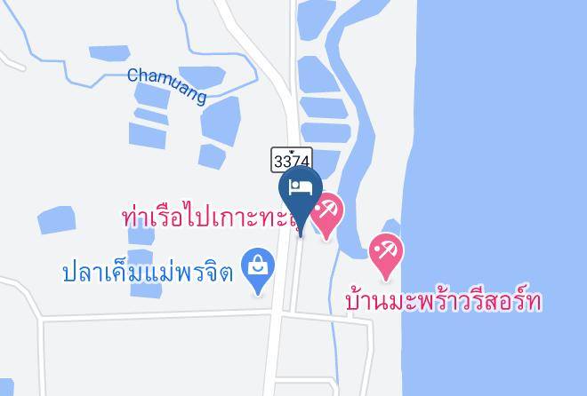 Amphoe Bang Saphan Noi - Koh Talu Island Resort Maps