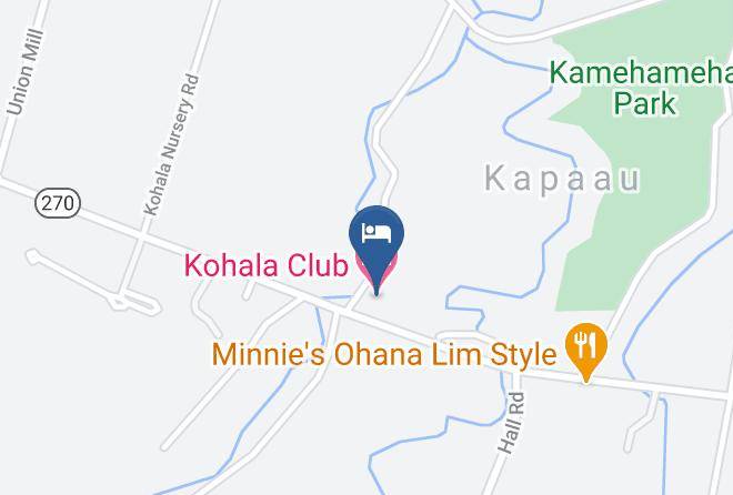 Hawaii - Kohala Club Hotel Maps