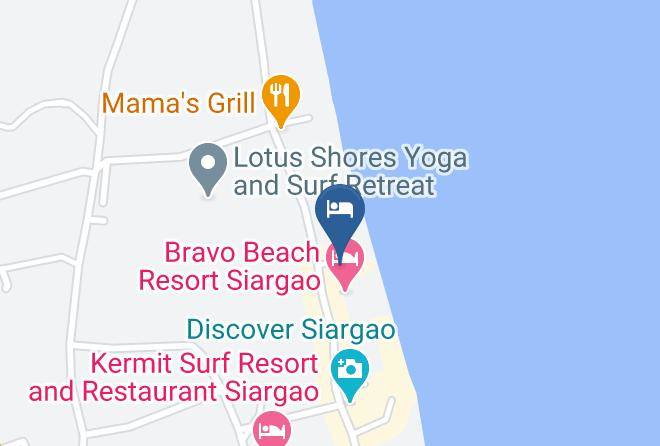 Surigao Del Norte - Kokai Resort Bar And Restaurant Maps