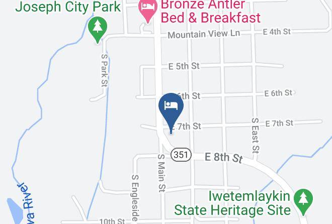 Wallowa - Kokanee Inn Maps