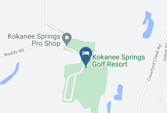Central Kootenay - Kokanee Springs Golf Resort Maps