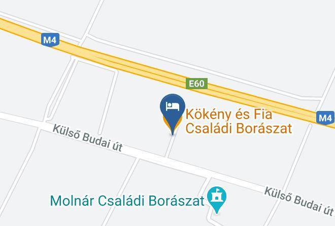 Cegled - Kokeny Es Fia Family Winery Maps