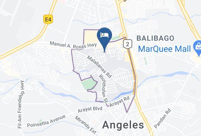 Pampanga - Kokomo's Suites Hotel Maps