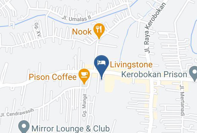 Badung Regency - Kokonut Suites Maps