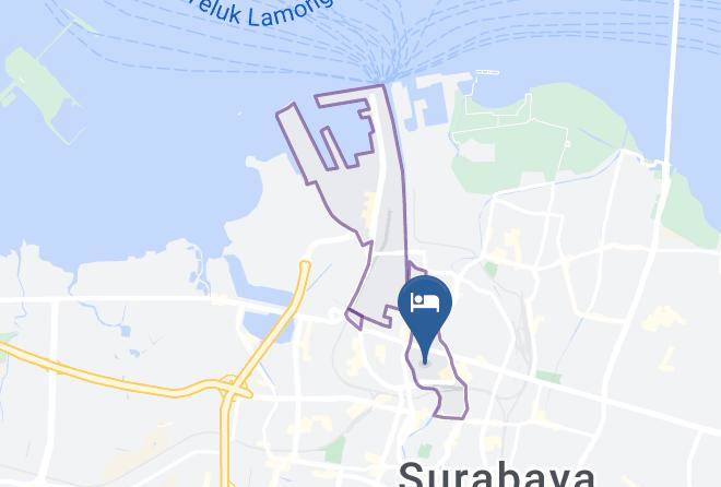 Kota Surabaya - Kokoon Hotel Surabaya Maps