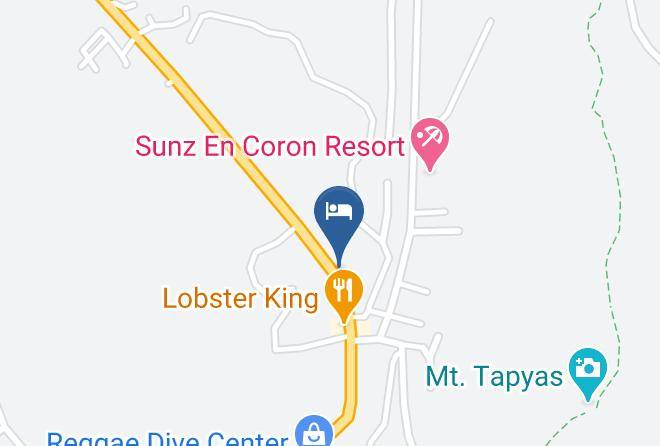 Palawan - Kokosnuss Garden Resort Maps