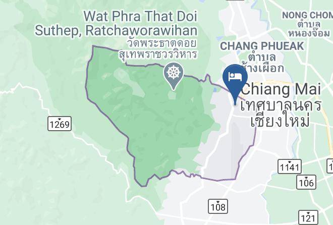 Amphoe Mueang Chiang Mai - Kokotel Chiang Mai Nimman Maps