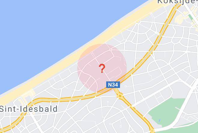 West Flanders - Koksijde Promenade Maps