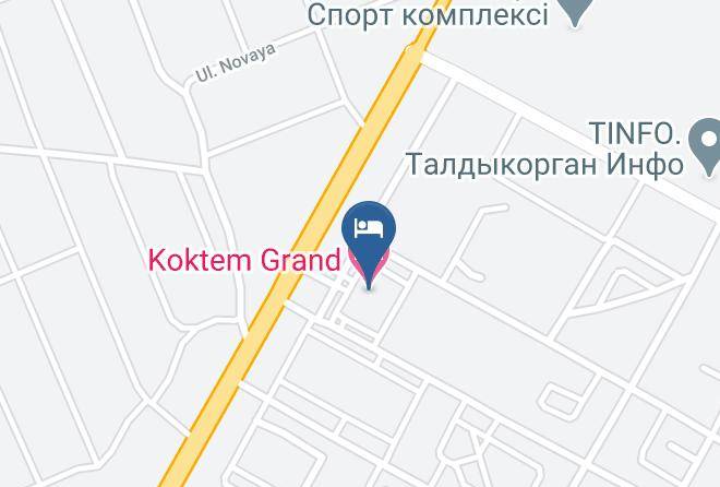 Taldykorgan - Koktem Grand Maps