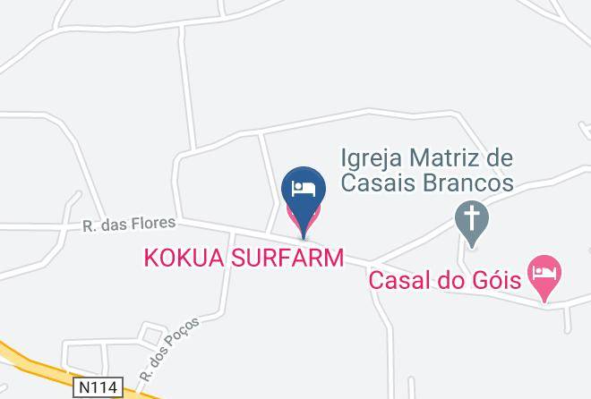 Peniche - Kokua Surfarm Maps