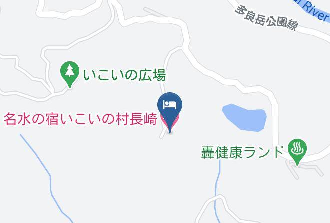 Isahaya City - Kokumin Shukusha Kujakus Maps