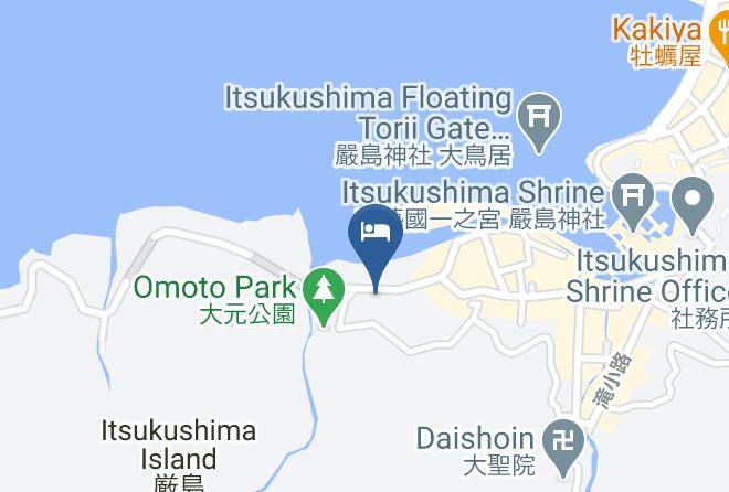 Hatsukaichi City - Kokuminshukusha Miyajima Morinoyado Maps