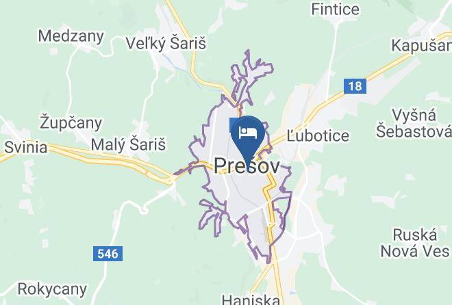 Presov - Kolegium Maps