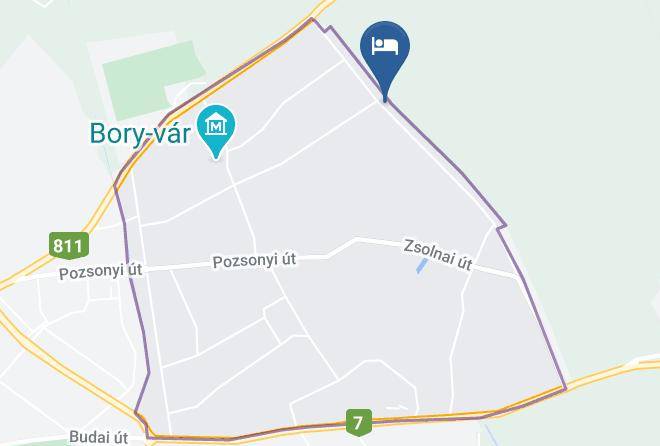 Szekesfehervar - Kolibri Etterem Panzio Maps
