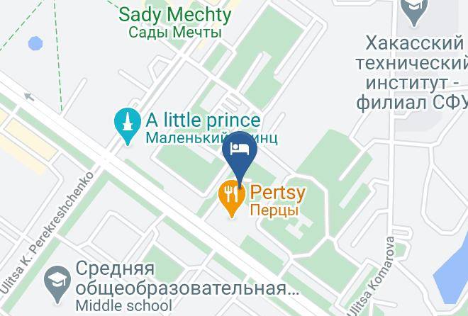 Abakan - Kolibrihotel Maps