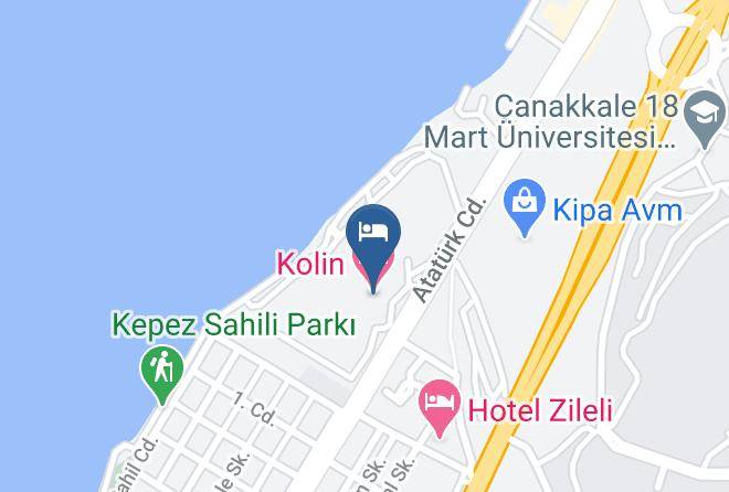 Kolin Hotel Map