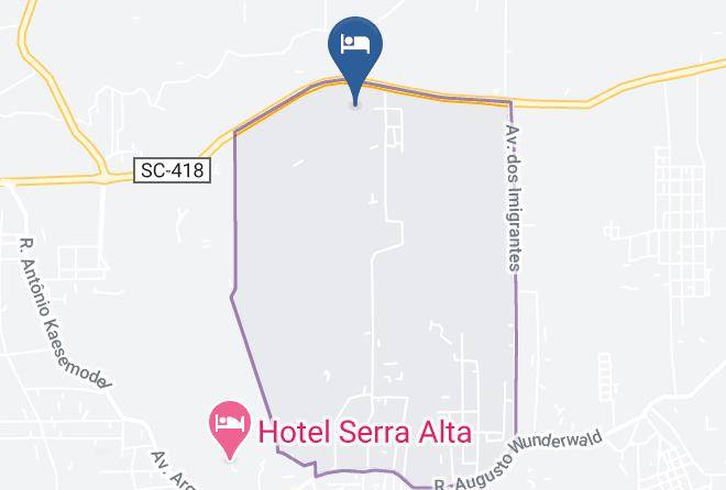 Sao Bento Do Sul - Kolina 2 Motel Maps