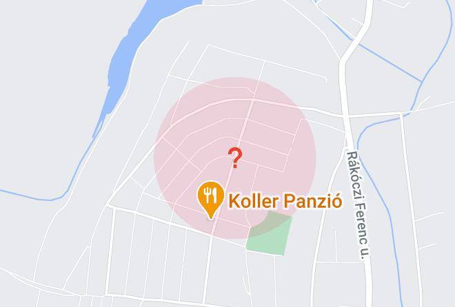 Bonyhad - Koller Etterem Panzio Maps