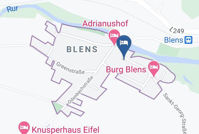 Duren - Kolner Eifelhutte Maps