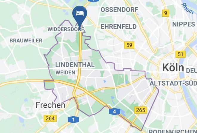 Cologne - Kolner Golfzimmer Hotel Maps