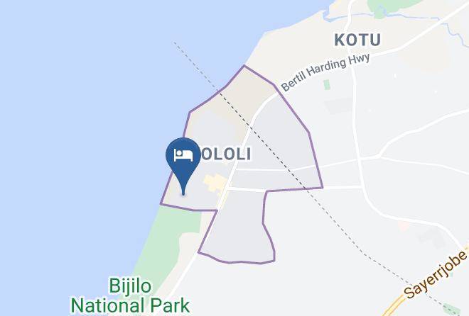 Serekunda - Kololi Beach Club Maps