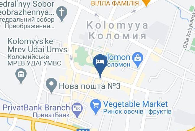 Kolomyya - Kolomyya Hotel Maps