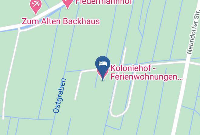 Spree Neise - Koloniehof Ferienwohnungen Ilona Beck Maps