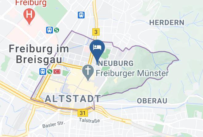 Freiburg - Kolpinghaus Freiburg Ev Maps