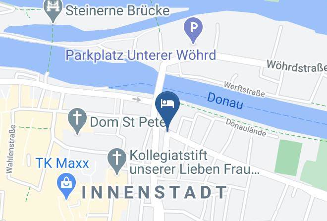 Regensburg - Kolpinghaus Restaurant St Erhard Maps