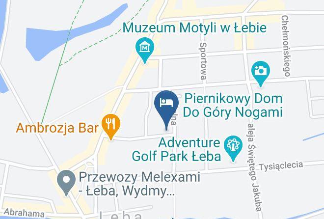 Leborski - Kolumb Pokoje Goscinne Maps
