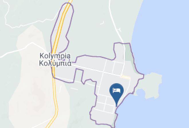 Dodecanese - Kolymbia Beach Hotel Maps