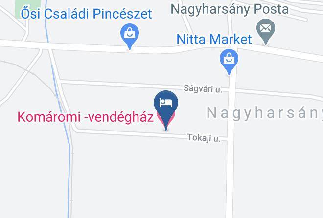 Nagyharsany - Komaromi Vendeghaz Maps