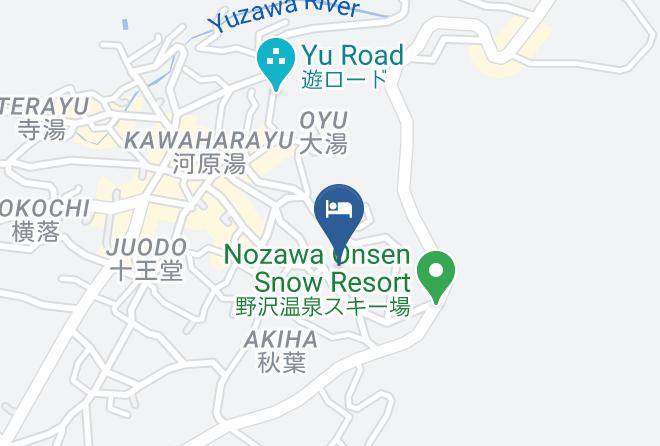 Nozawaonsen Vil Shimotakai District - Komatsuya Maps