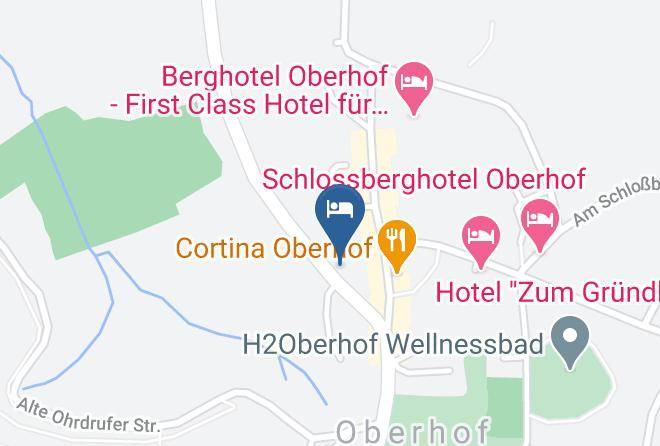 Schmalkalden Meiningen - Komfort Ferienwohnanlage Domiziel Oberhof Maps