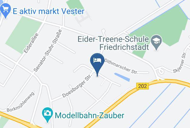Nordfriesland - Komfort Ferienwohnung In Friedrichstadt Maps