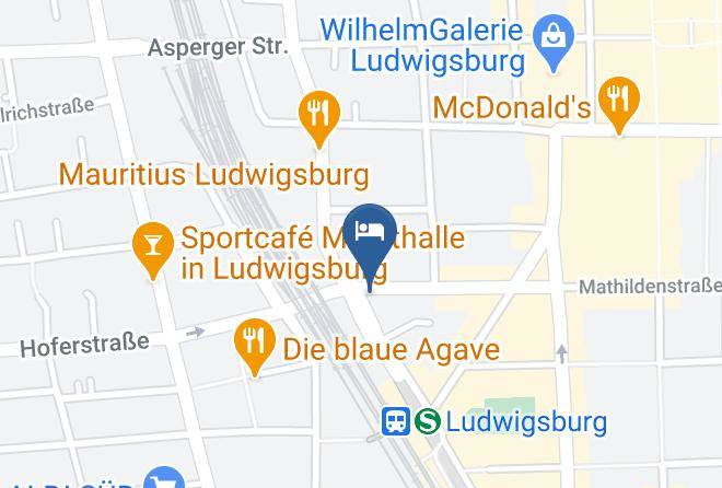 Ludwigsburg - Komfort Hotel Ludwigsburg Maps