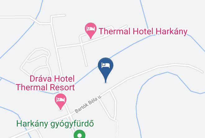 Harkany - Komfort Hotel Platan Maps