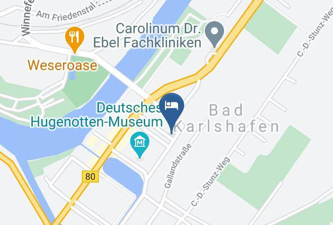 Kassel - Komfort Pension Fuhrhop Maps
