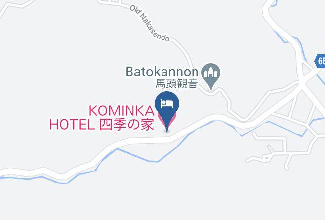 Mitake Townkani District - Kominka Hotel Maps