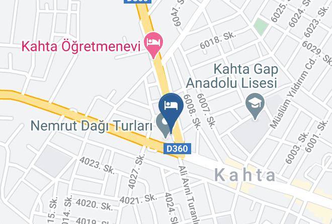Kahta - Kommagene Hotel Kahta Adiyaman Maps