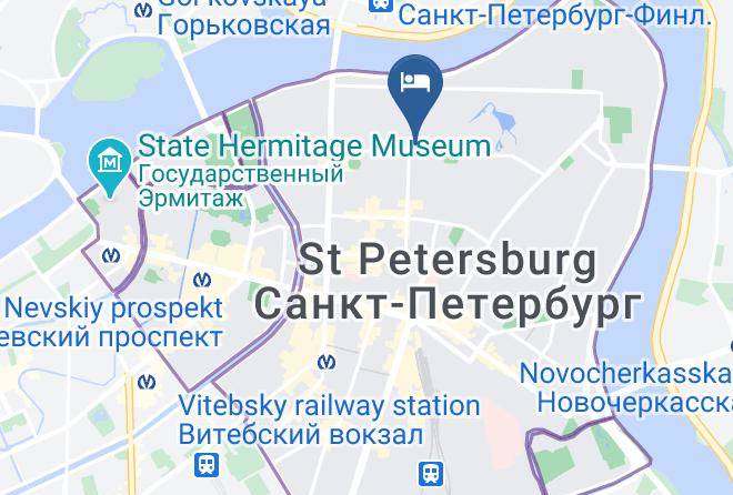 Saint Petersburg - Komnata Antresol Maps