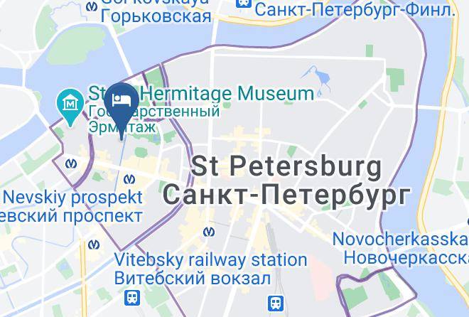 Saint Petersburg - Komnata Na Kanala Griboyedova 9 Maps